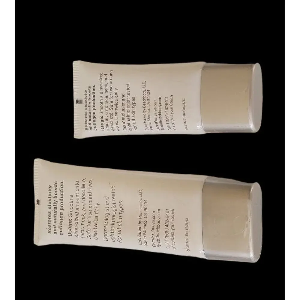 TWO Derm Exclusive AM/PM Collagen Lift Moisturizer - 2.0 and 1.0 fl oz - SEALED